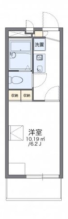 レオパレスコスモスⅡの物件間取画像